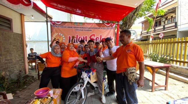 DHC BPK 45 Kota dan Kabupaten Pasuruan menggelar jalan santai