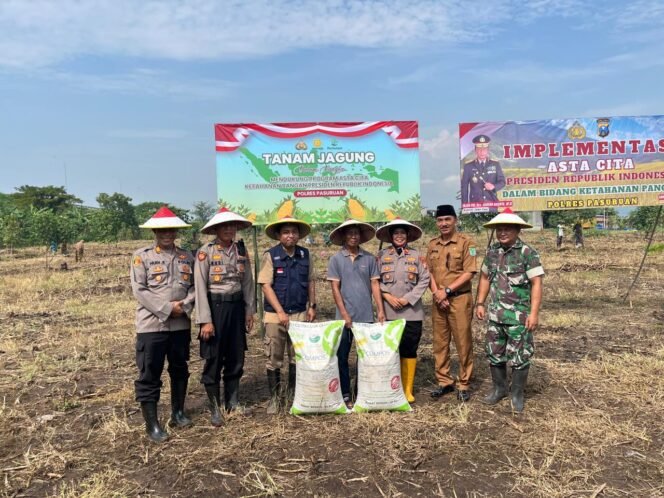 
					Kolaborasi TNI POLRI Dalam Rangka Hanpangan