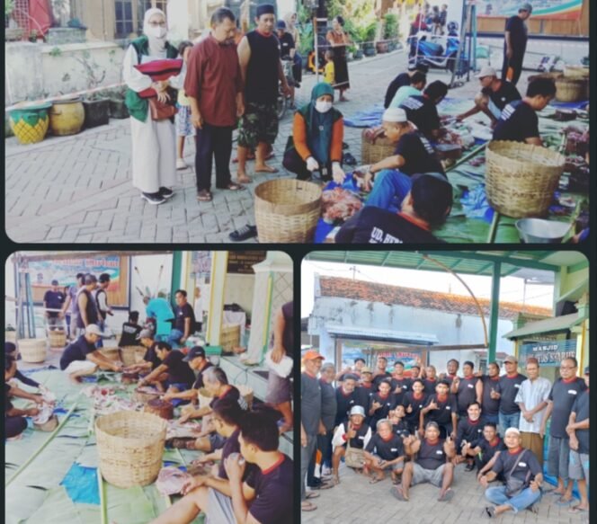 
					Masjid Roudlotus Syariif Berbagi Kebahagian Gelar Penyembelihan Hewan Qurban Dan Penyaluran Daging Qurban